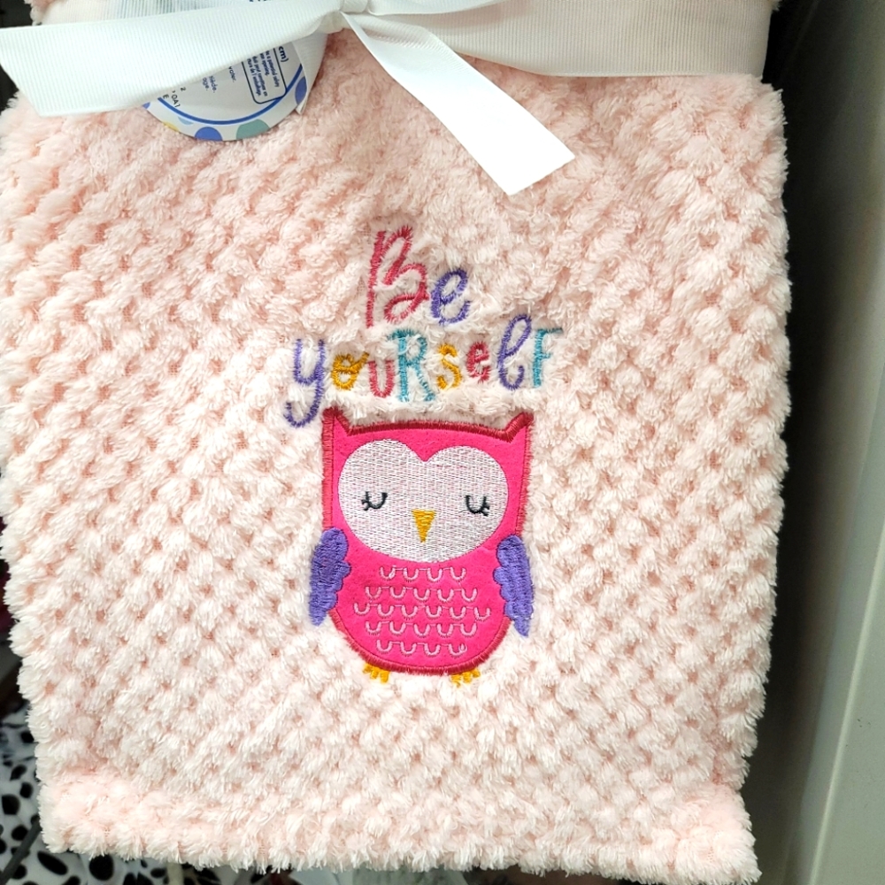 Baby blanket "be yourself " 30"×40"